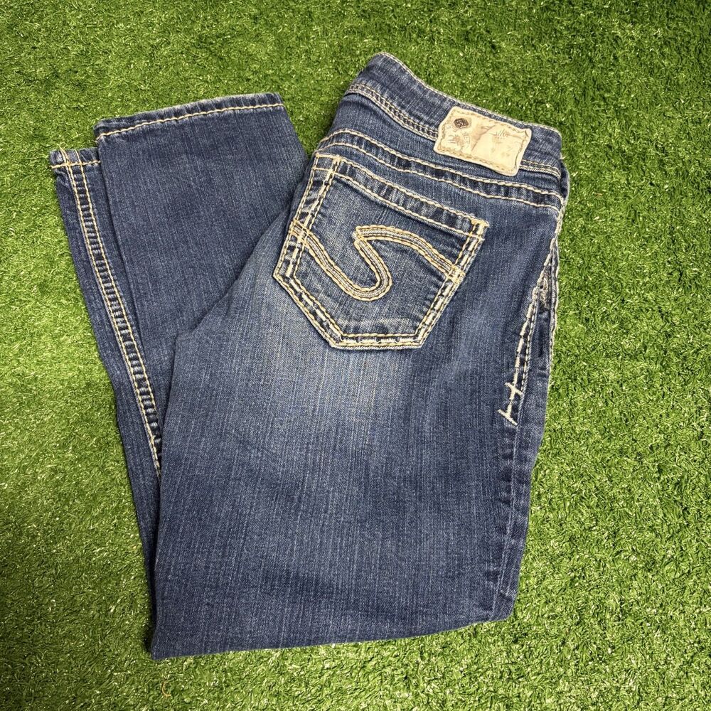 Silver Jeans Co. Women’s 30x24 Medium Wash Denim Classic Fit